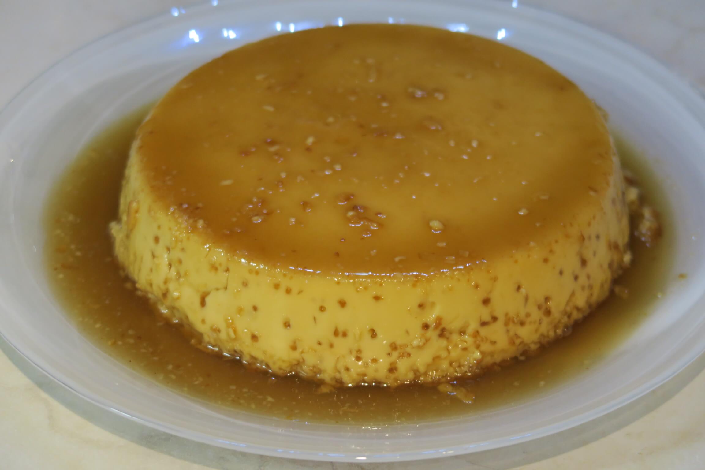 Flan de coco