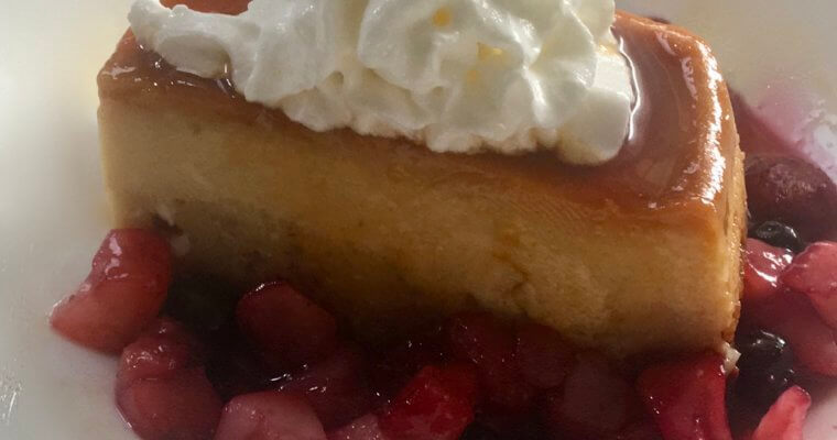 FLAN DE GALLETAS EXPORT SODAS Y ALMENDRAS